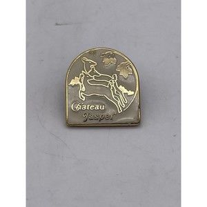 Chateau Jasper Juniper Lacombe Deer Gold Trimmed Pin￼